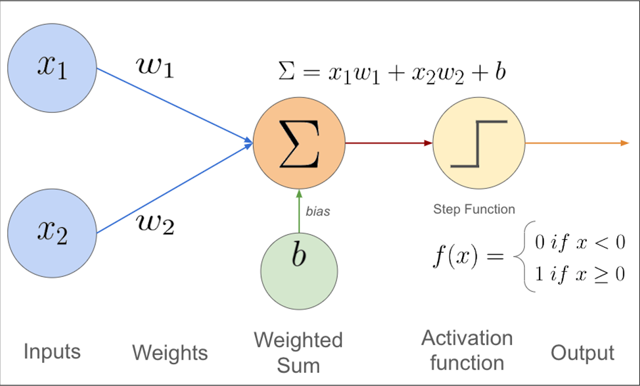 Esquema del Perceptron